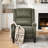 Faux Leather Pushback Recliner Chair For Living Room Bedroom RV