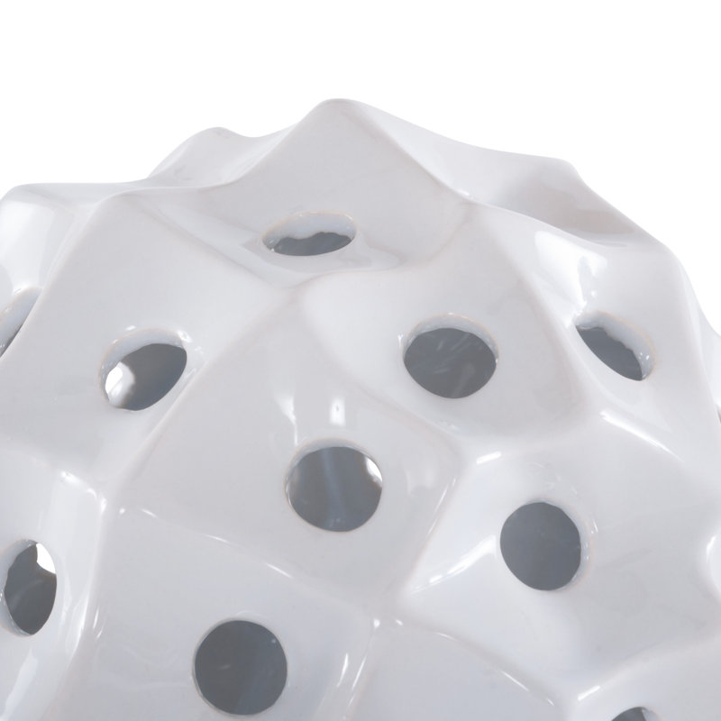Ensemble de vases en céramique Ovis, Blanc