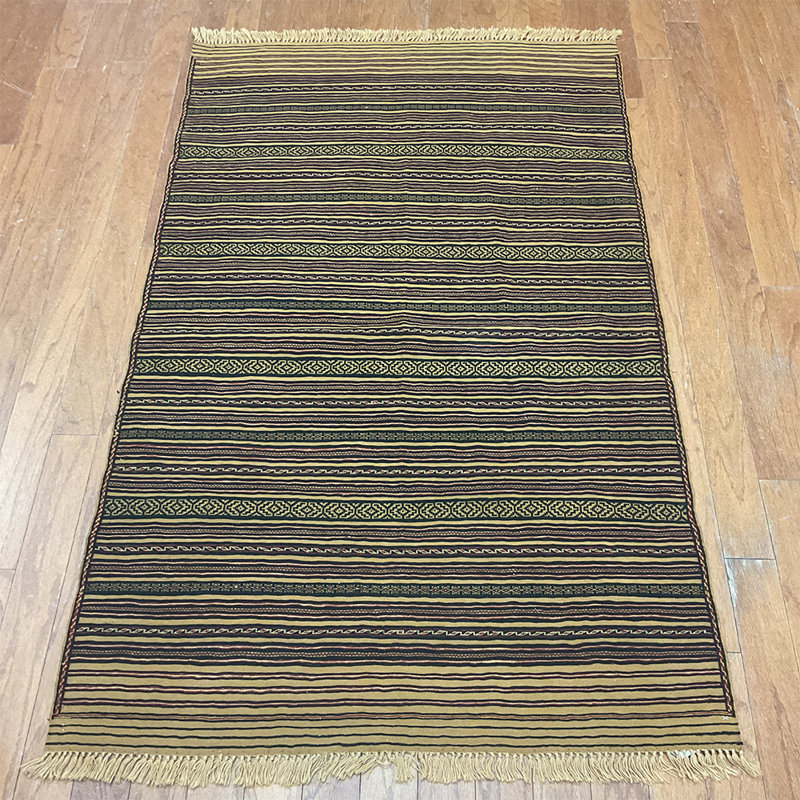 Wool Geometric Indoor Rug