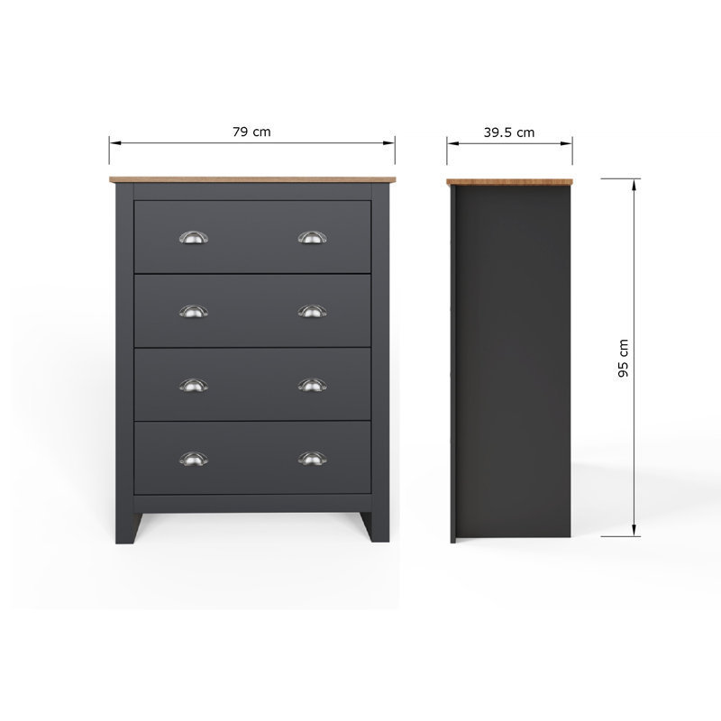 Kenneth Piece Bedroom Set, Blue