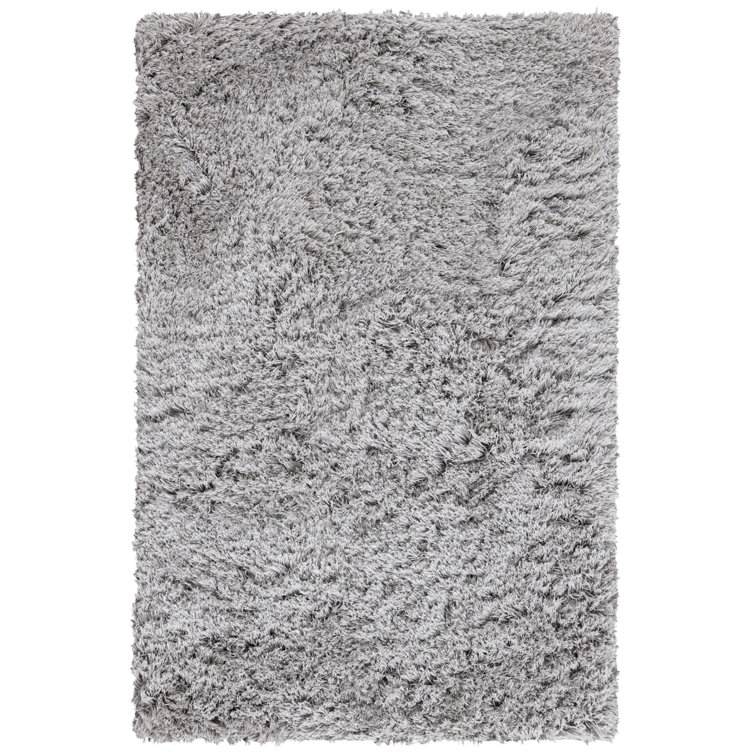 Ingris Handmade Tufted Silver Area Rug