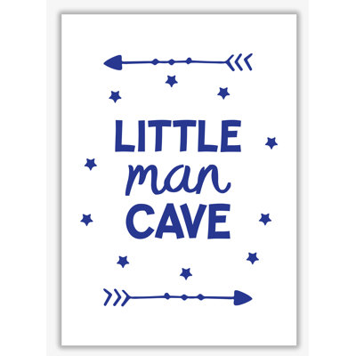 Little Man Cave Arrows - Print