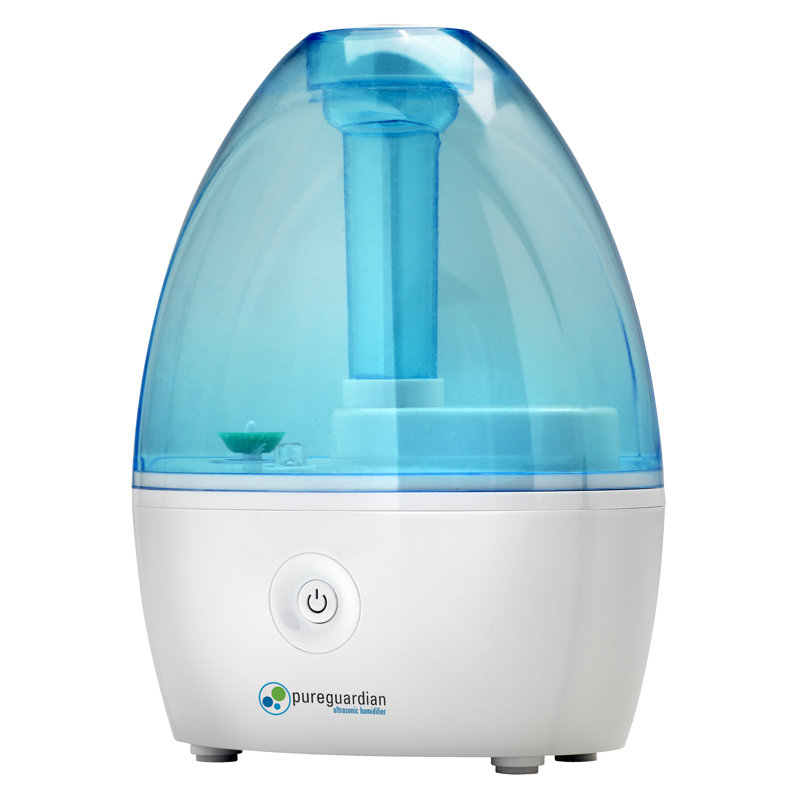 Guardian Technologies PureGuardian 0.21 Gallons Cool Mist Ultrasonic Tabletop Humidifier for 210 Cubic Feet