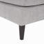 Méridienne moderne de 53,5 po avec accoudoirs double couche-686121872
