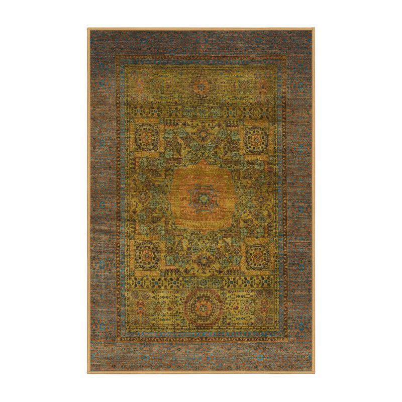 Abstract Indoor Rug, Runner 2' x 5'