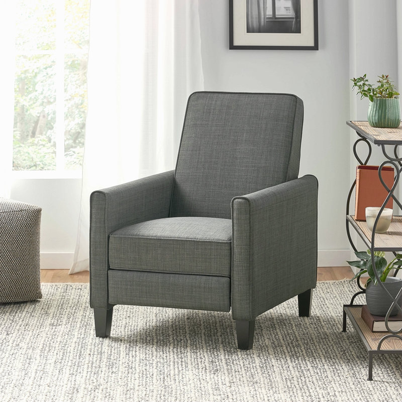 Fauteuil inclinable Cantalupo, Lin gris