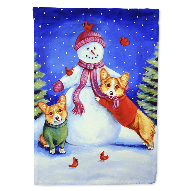 Double Sided 40'' H x 28'' W Polyester Animal House Flag