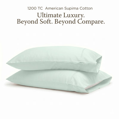 Threadmill 1200 Thread Count Supima Cotton Pillowcase Set