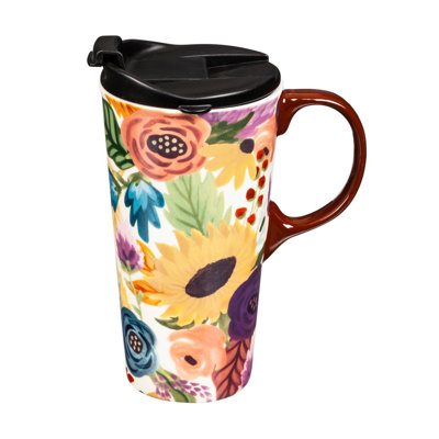Evergreen Enterprises, Inc Ceramic Travel Mug