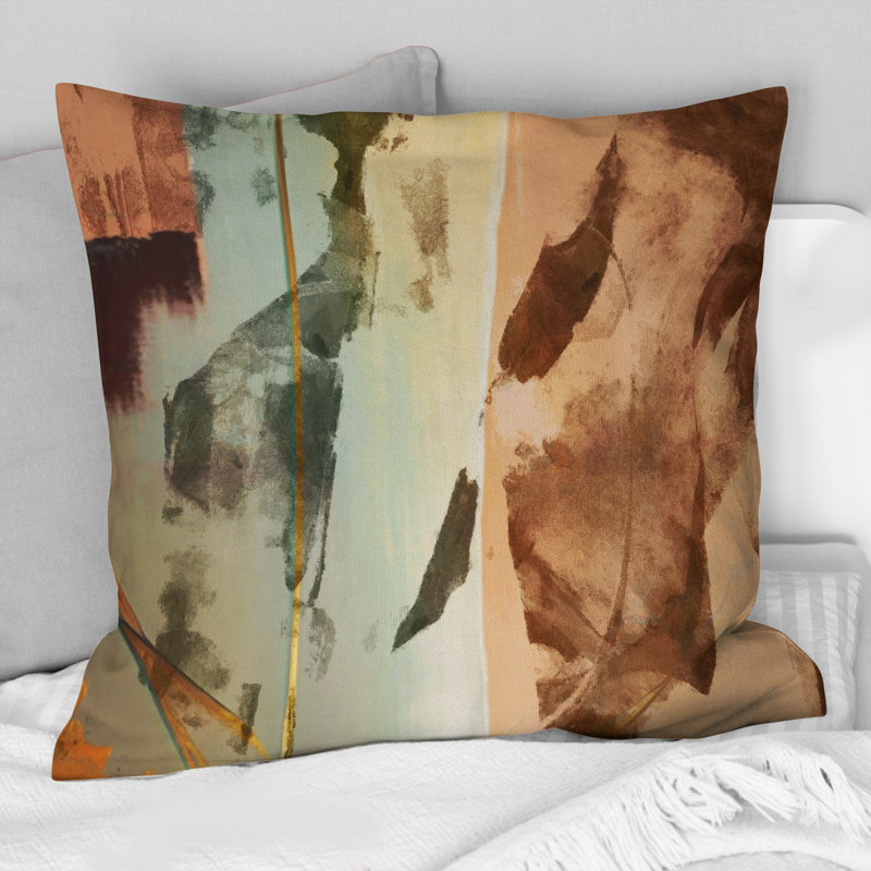 Coussin chocolat à l'horizon IV - chocolat abstrait