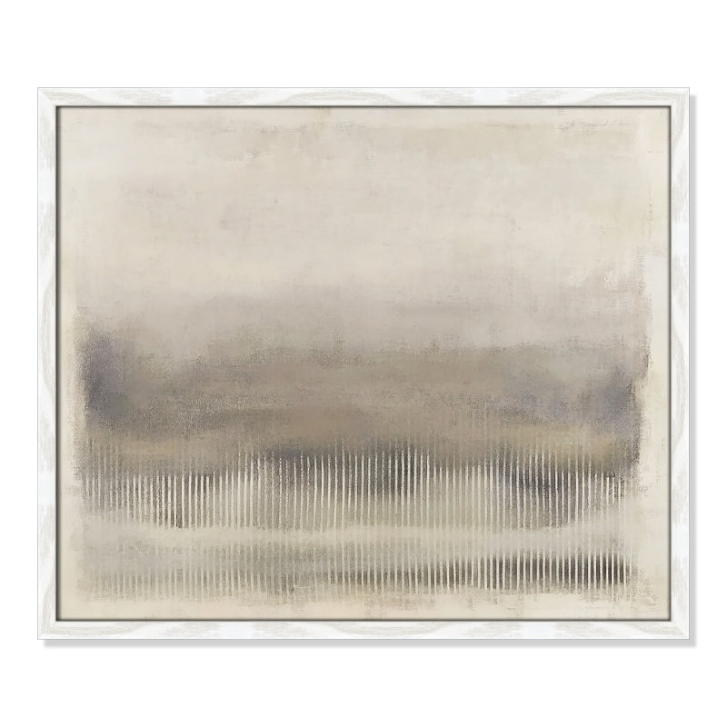 Équilibre équilibré II - reproduction de paysage par Irena Orlov, L 25,5 po x H 21,5 po, Grain de bois blanc