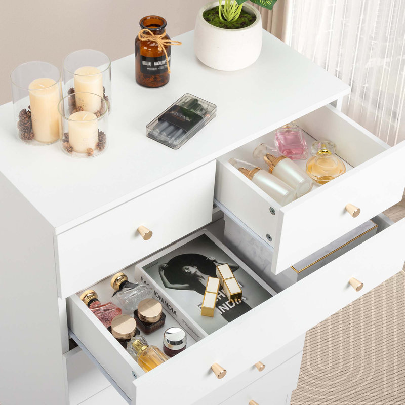 [] Commode moderne à 6 tiroirs