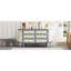 Murphy Bed With Hidden Storage & Modern Woven Design-791874277-791874276