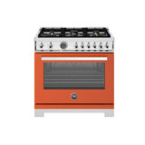 Bertazzoni 36" 5.9 Cubic Feet Freestanding Range