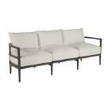 Santa Barbara 86.63" Wide Outdoor Patio Sofa with Cushions