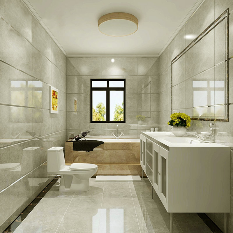 30cm W x 60cm L Polyvinyl Chloride (PVC) Peel and Stick Field Tile