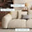 Light khaki Polyester Modular Modern sofa