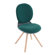 Velvet Solid Back Side Chair