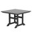 Laguna 5-Piece Square Table Folding Highback Chair Dining Set-110479630