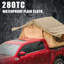 La tente de toit avec un tissu en treillis imperméable 280TC 2000 pour une utilisation dans une maison mobile
