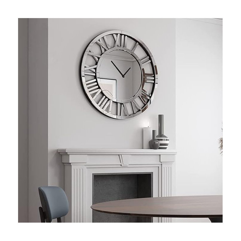 Glass Wall Clock
