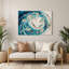 «Hawaiian Flying Fish», art mural en métal vert-917124052