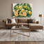 Art mural sur toile beige Fruit Pomelo-1341181306