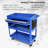 3 Tier Rolling Tool Cart, Heavy Duty Utility Cart Tool Organizer with Storage Drawer-206055808