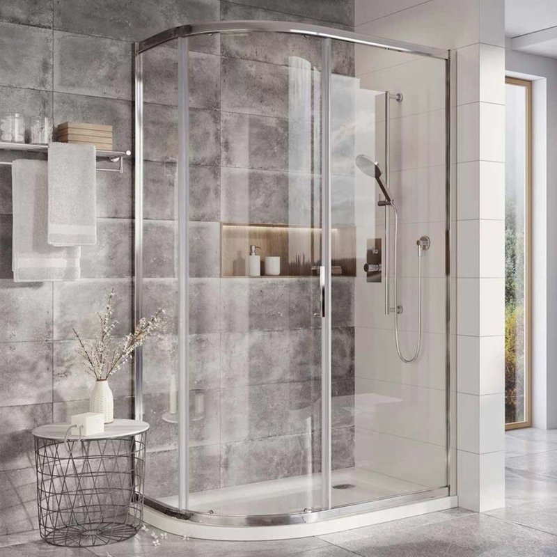 Florenzi Single Sliding Door 1000x900 Quadrant Enclosure