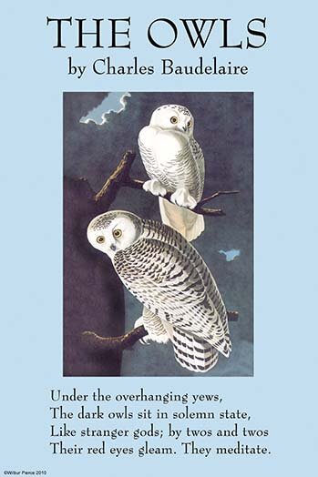 Buyenlarge 'The Owls' by Charles Baudelaire Vintage Advertisement | Wayfair