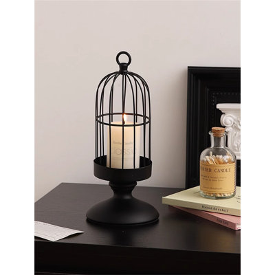 10.24'' H Metal Tabletop Candlestick