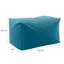 Outdoor Pouf Bench, Seascape Sand-1270672334