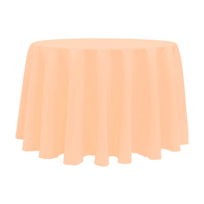 10 Pack Round Polyester Linen Tablecloth