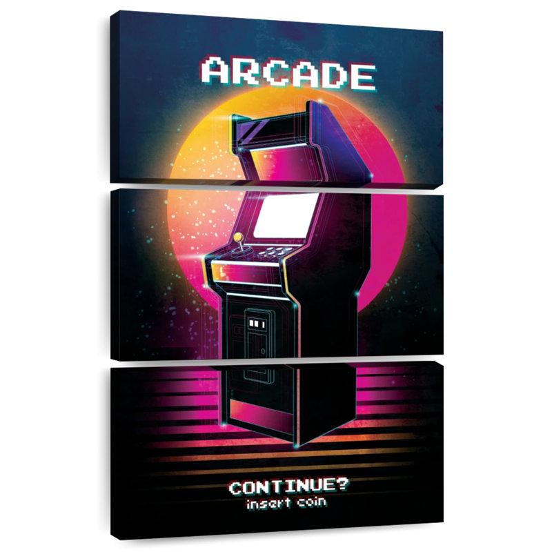 Keiraleigh Arcade Machine, H 32 po x l 20 po