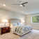 Raiden Indoor Smart Ceiling Fan with LED Light Kit and Wall Control, Works with Google Assistant, Amazon Alexa, and Siri Shortcuts.