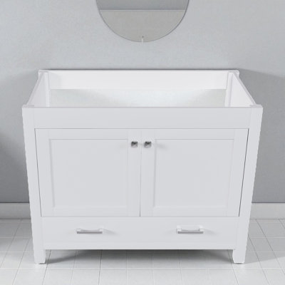 42" Single Bathroom Vanity Base