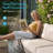 Emroy 5 - Person L-Shaped Sectional Outdoor Conversation Set,Wicker Patio Seating Group with Lighted Coffee Table, All Weather Swivel Chair Set with Cushions-222839085-221084813