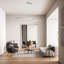 1 - Light Plated Gloss LED Pendant