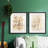 " Parchment Coral I " 2 - Pieces