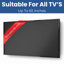 Media Wall Package 10 – 1300mm 3-Sided Electric Fireplace with LED Flame & TV Panel