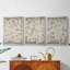 ABSTRACT Series DCCxxxx - Toile tendue avec châssis encadré - 3 pièces-359857778-359857785
