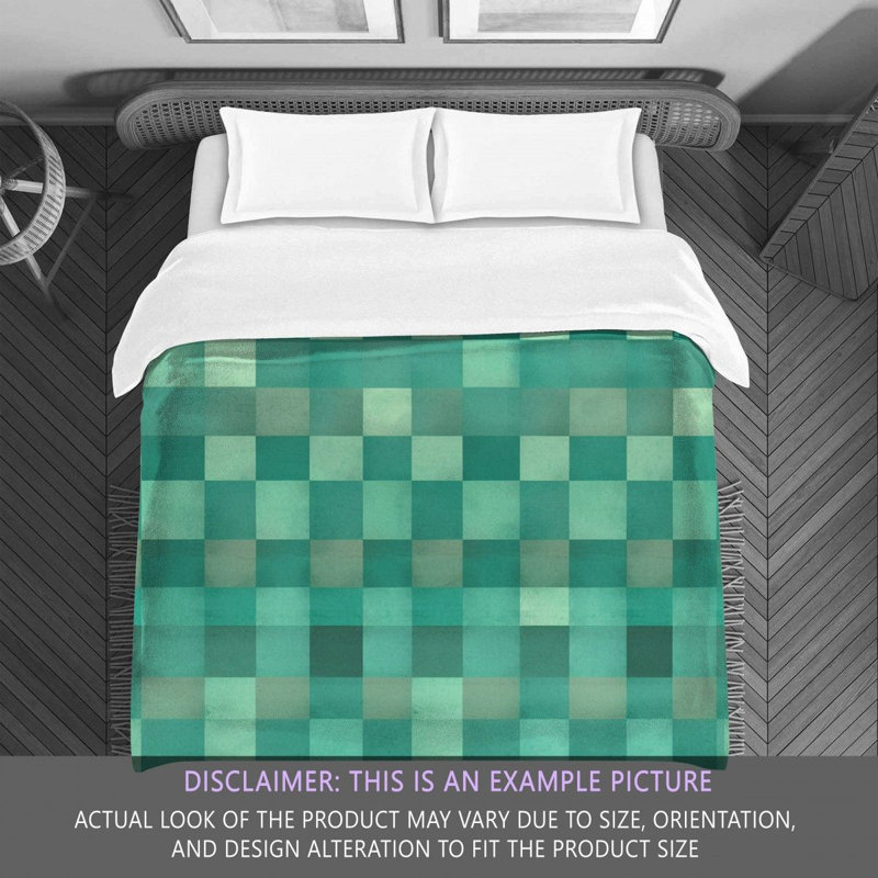 Checkered Comforter, Twin Comforter