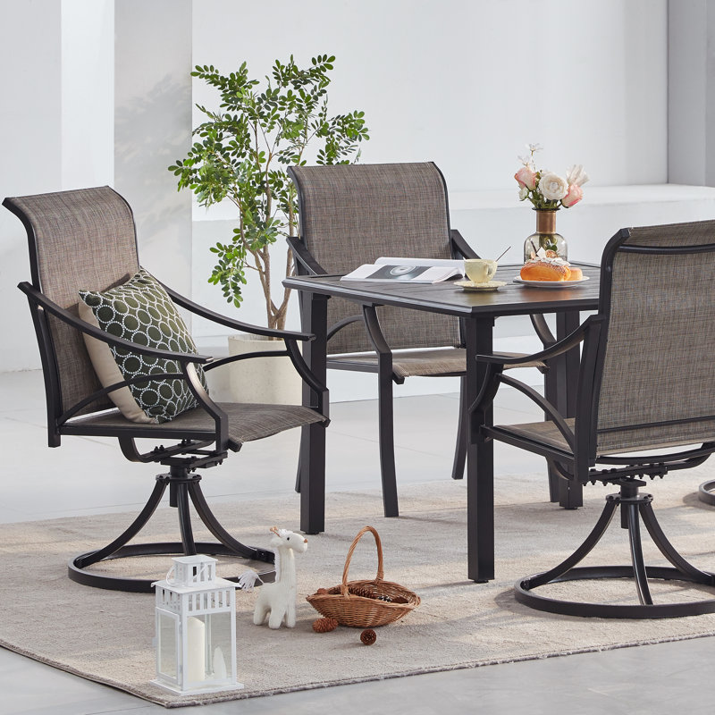 Table repas Hesson, Noir