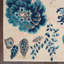 Tapis ivoire / bleu clair Leeming-331316187