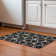 Premium Machine Washable Prisco Black Rug