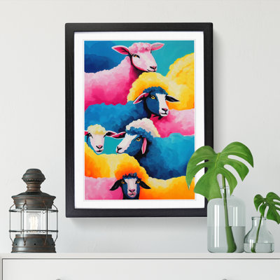 Sheep - Framed Print