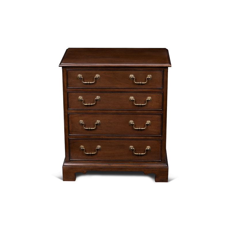 Commode décorative 4 tiroirs, Acajou antique
