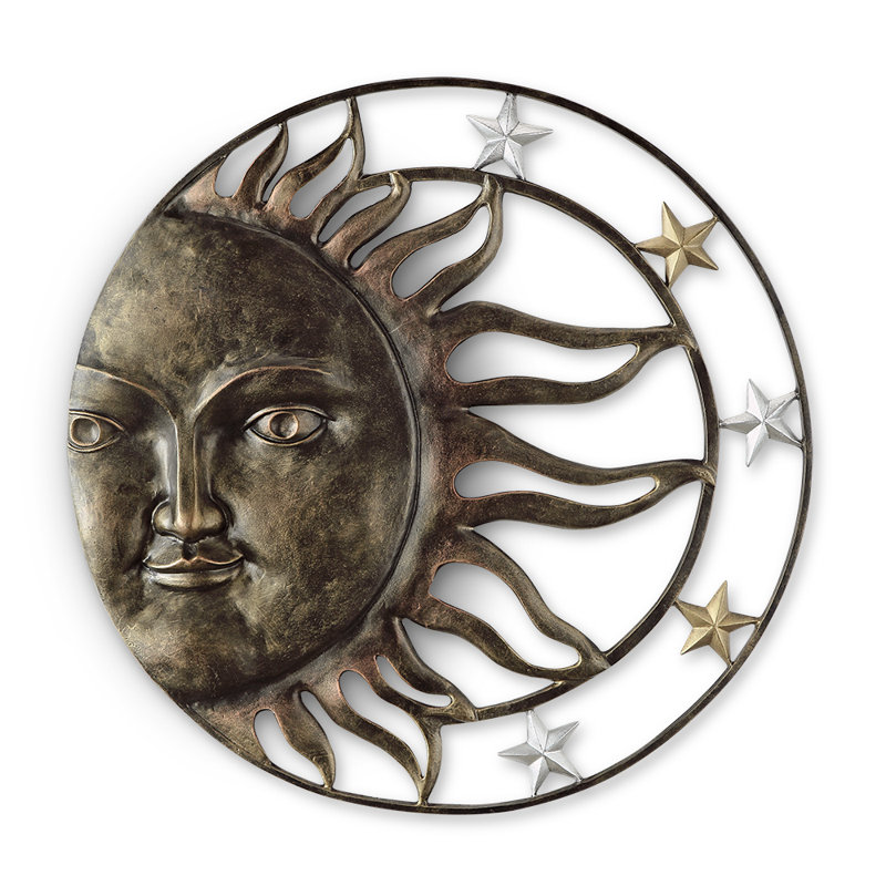 Sunface with Stars Wall Hanging
