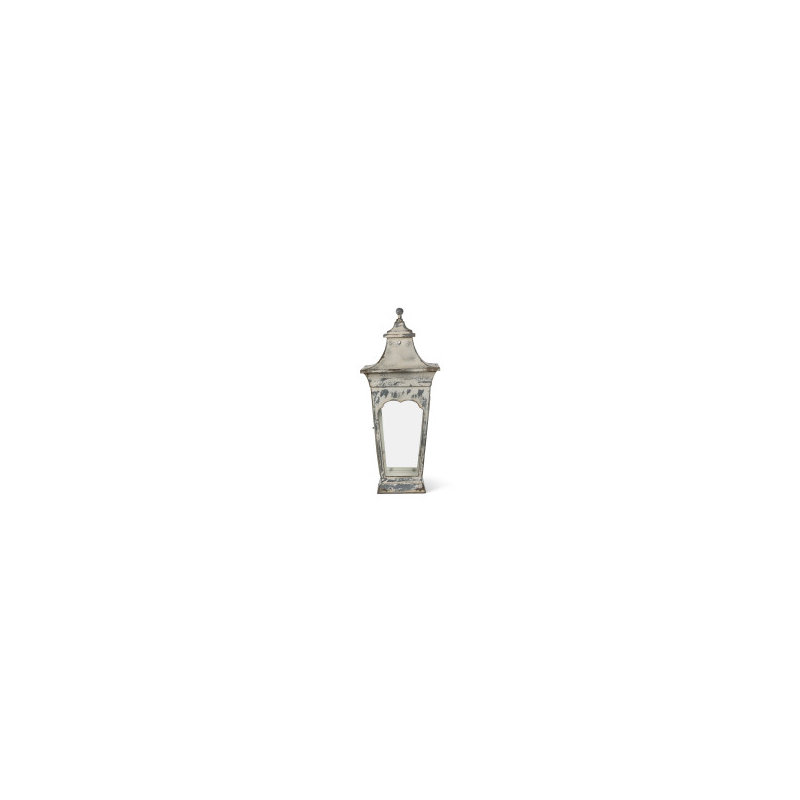 Windsor Lantern, Large, 26.8" H x 9.8" W x 9.8" D, Antique White