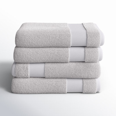Ensemble de 4 serviettes de bain Wayfair Basics
